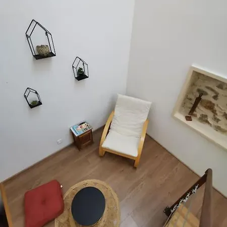 Ancienne Remise Viticole Amenagee En Loft Hébergement de vacances Mailhac